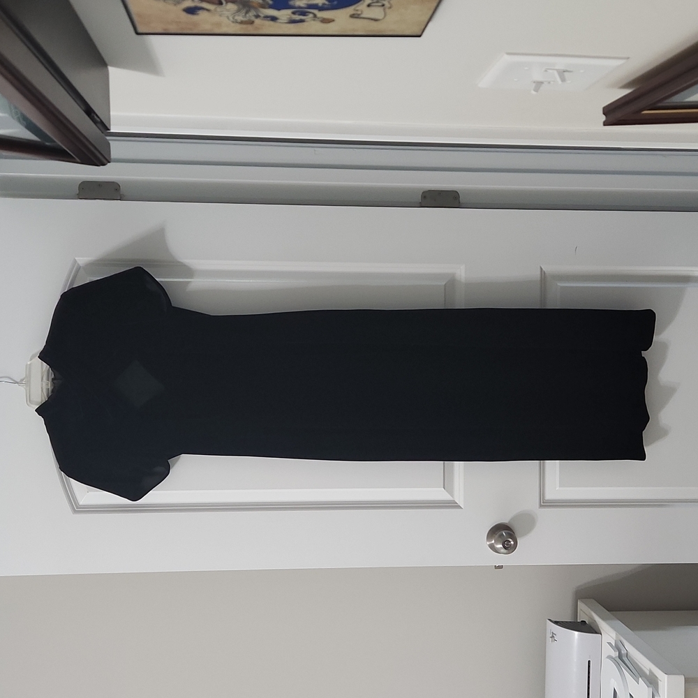 Long Black Velvet dress